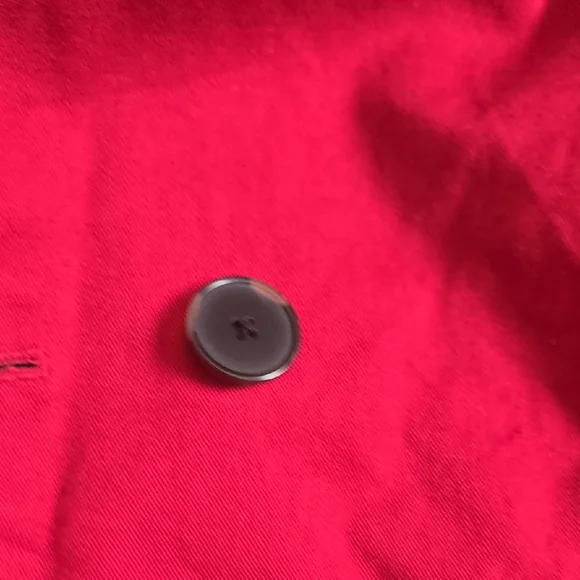 Banana Republic Red Trench Coat - Picture 8 of 11